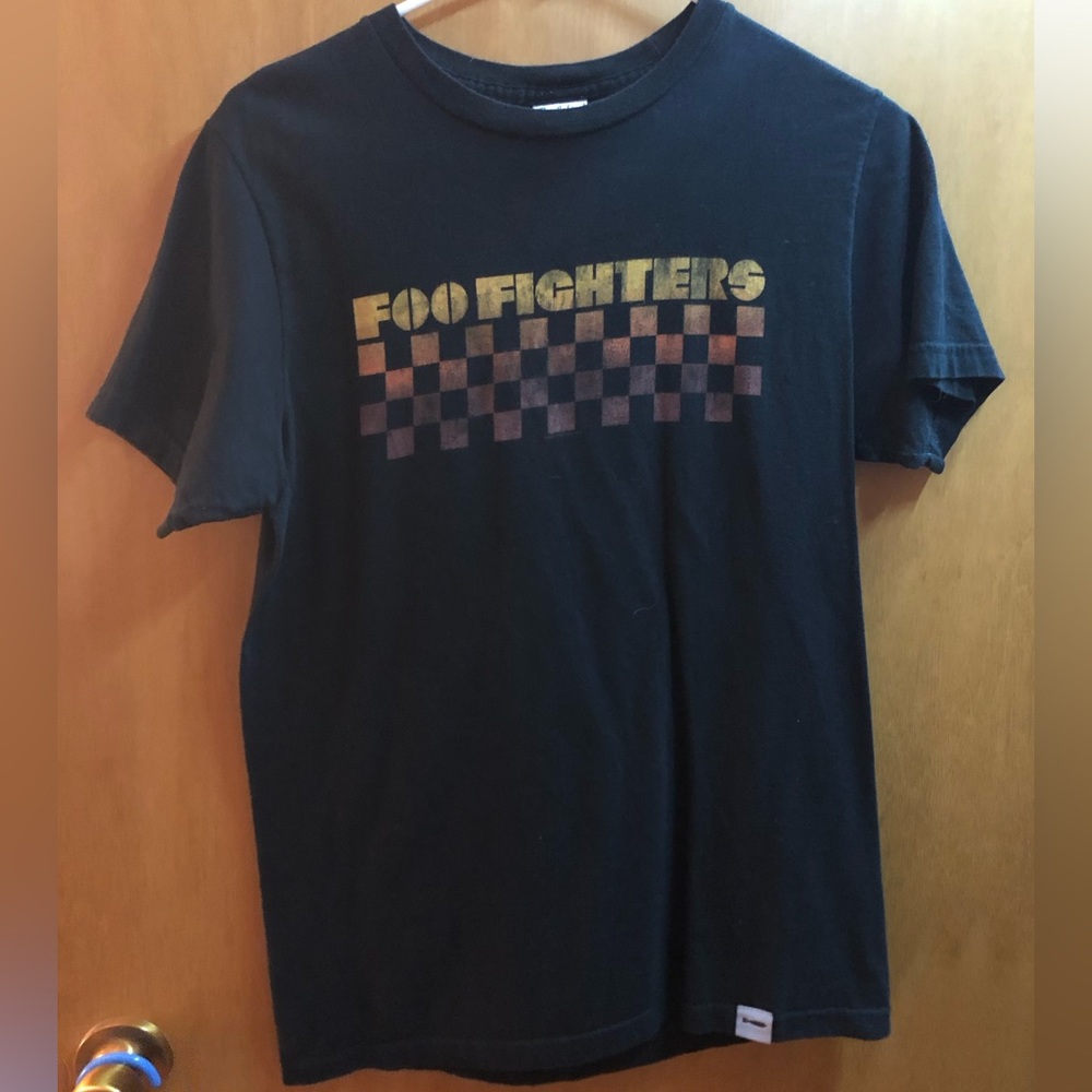 Foo Fighters Checkered Flag Large Tee